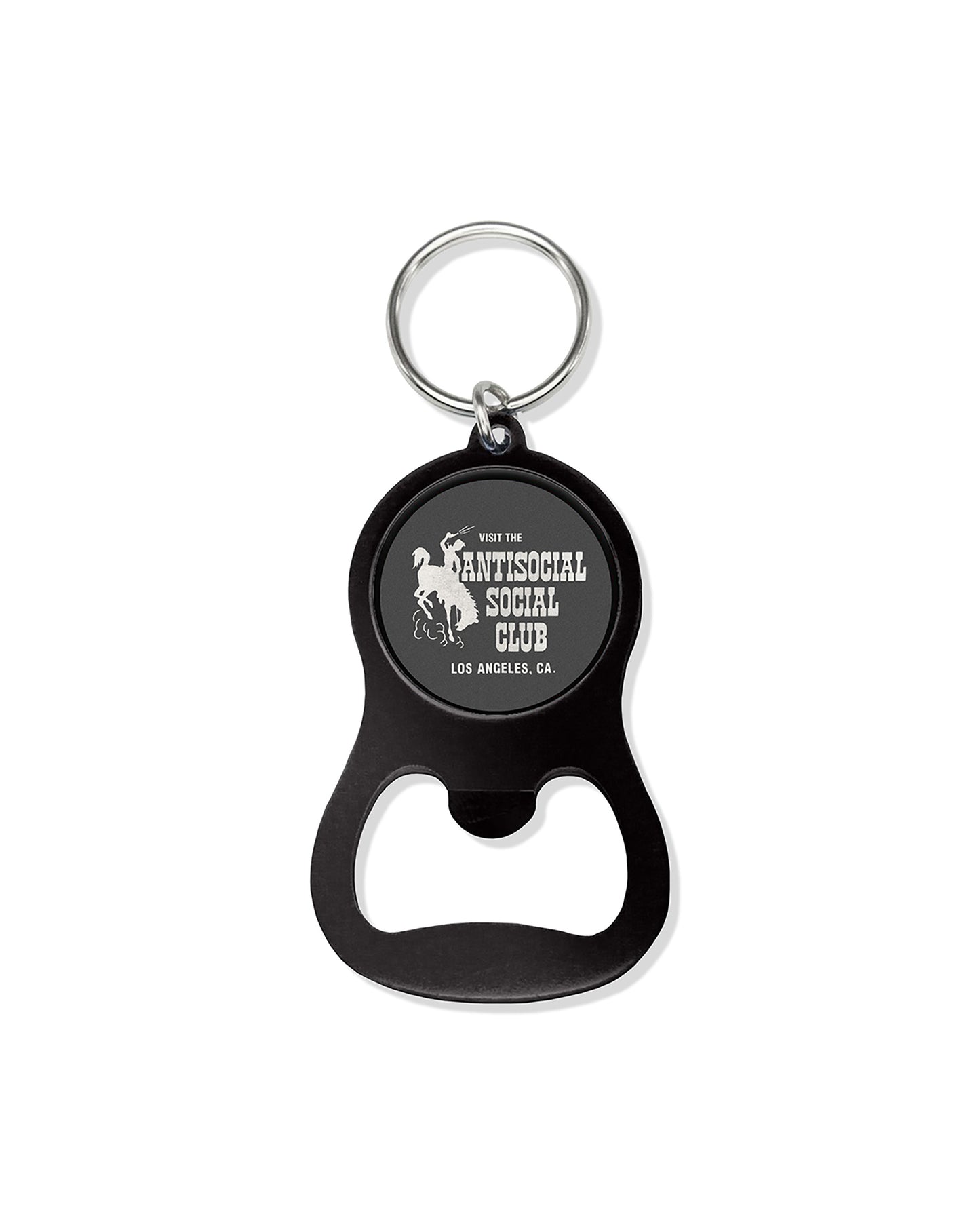ASSC Bottle Opener Keychain - Black