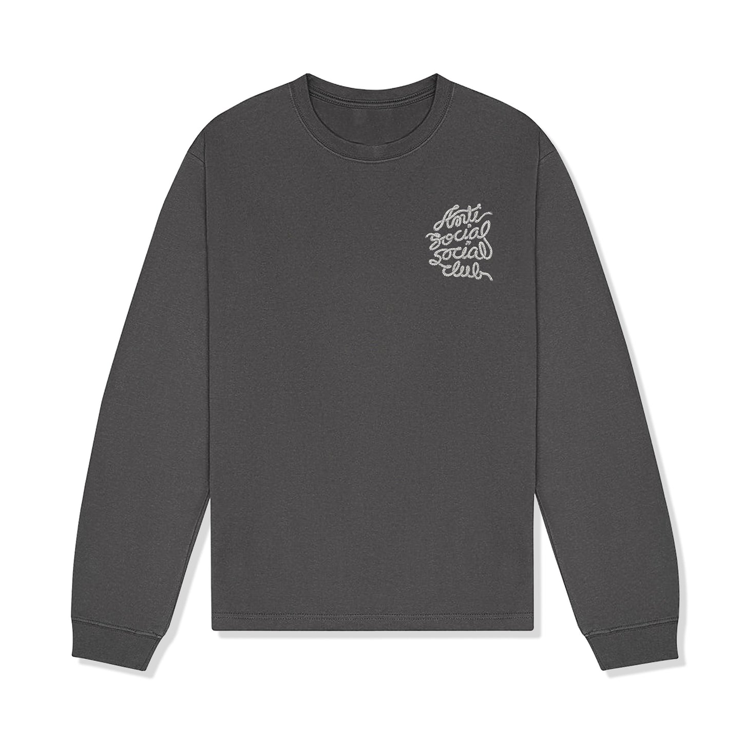 ASSC Lasso Mind Games LS Tee - Asphalt