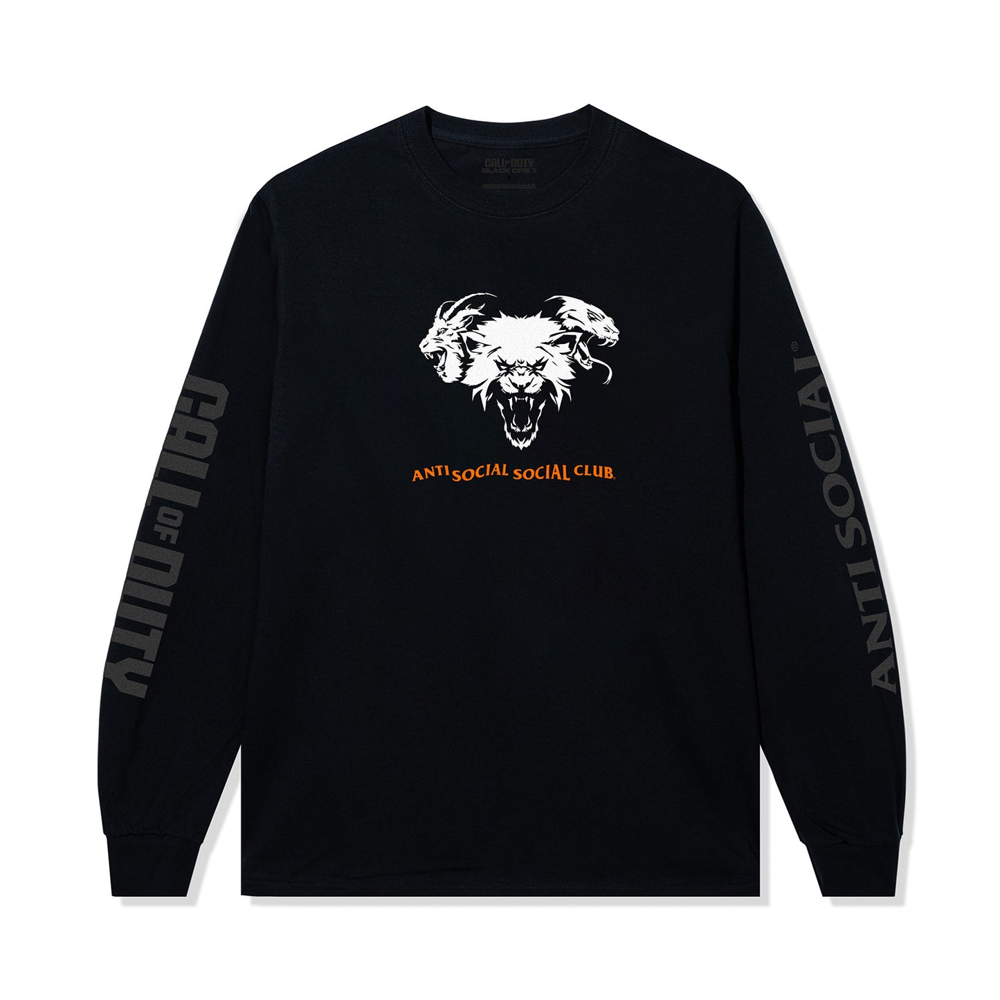 ASSC x COD Thermal Cam LS tee - Black