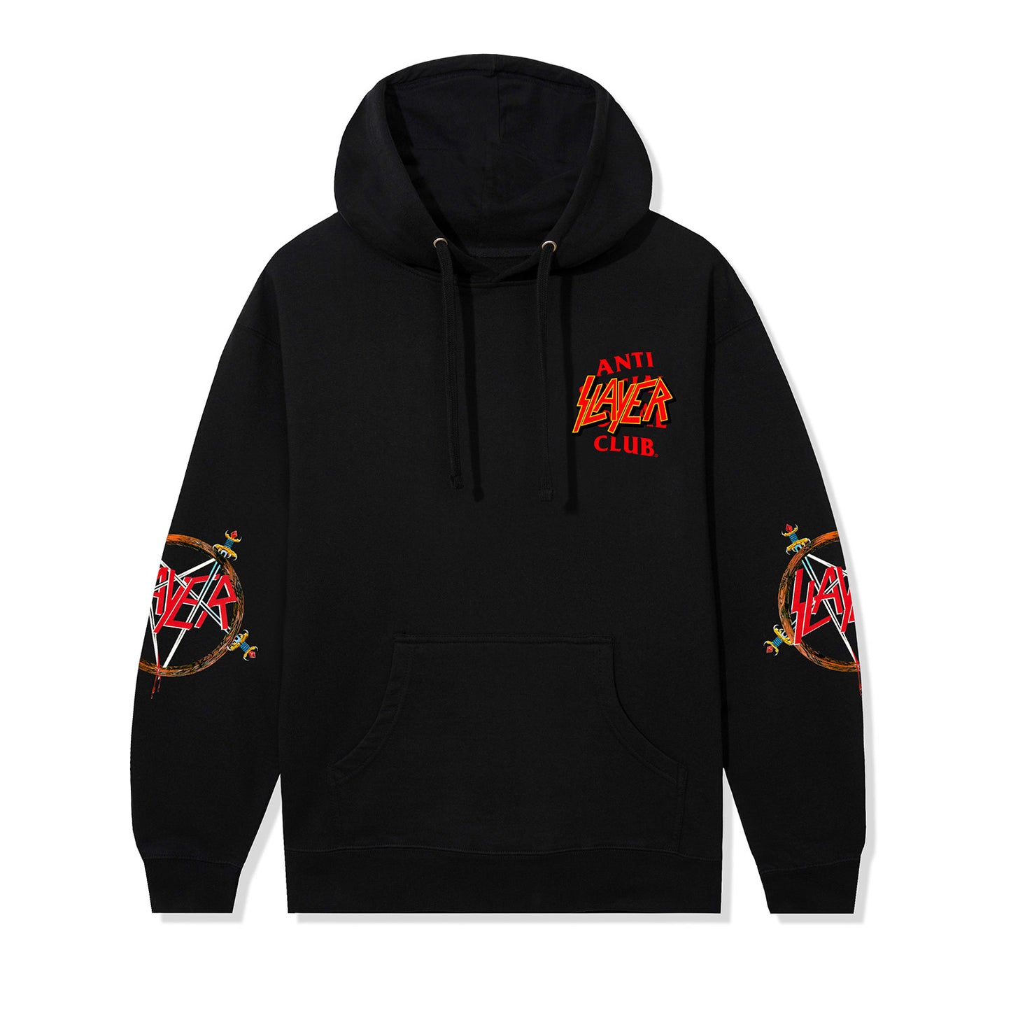 ASSC x Slayer Multi Social Hoodie - Black