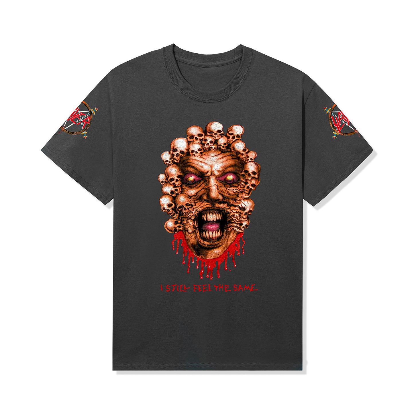 ASSC x Slayer Multi Social Tee - Charcoal