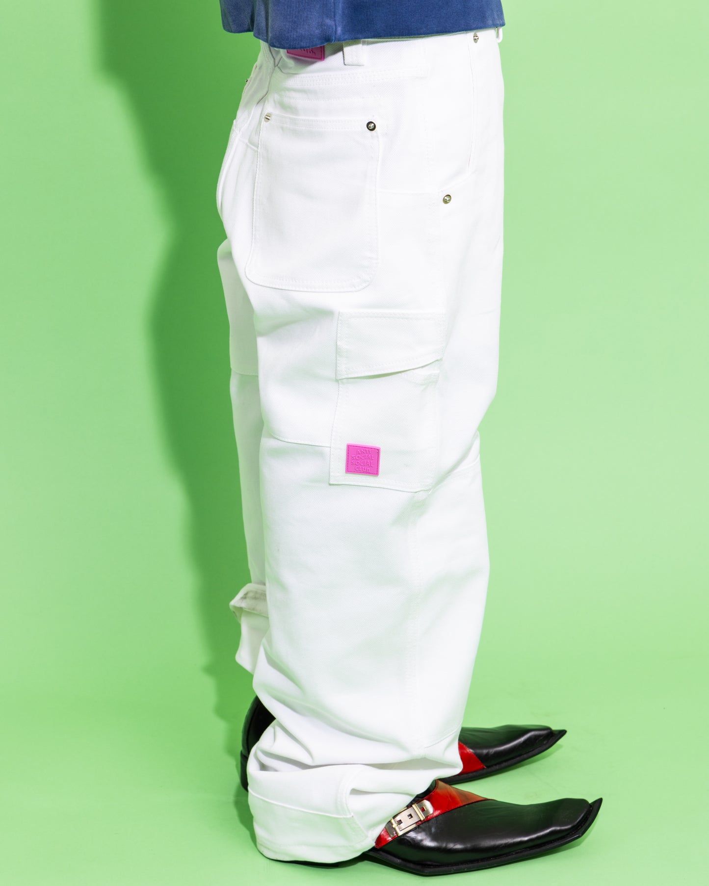 Mechanic Pants - White Denim