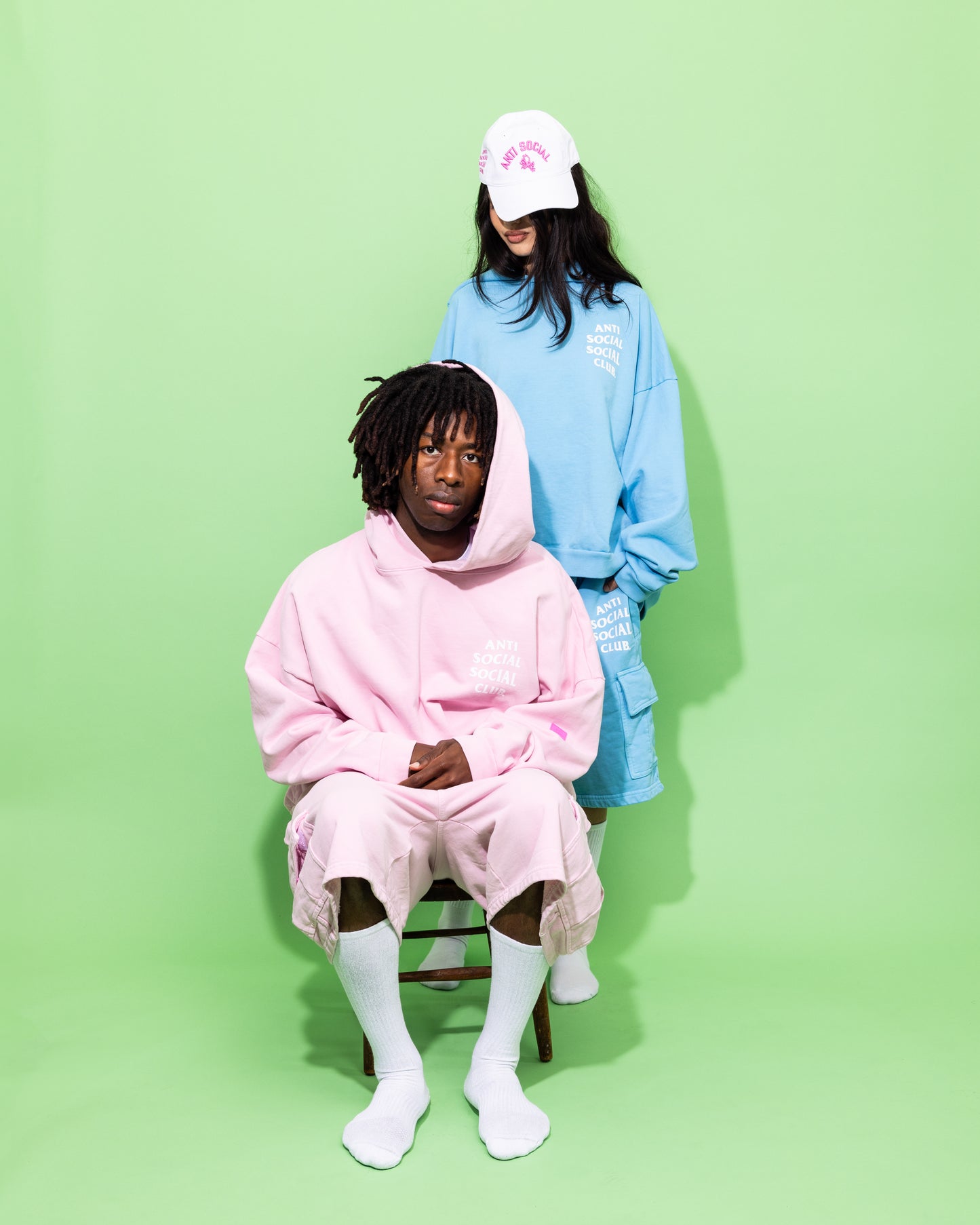 Cozy Hoodie "Oversized" - Baby Blue