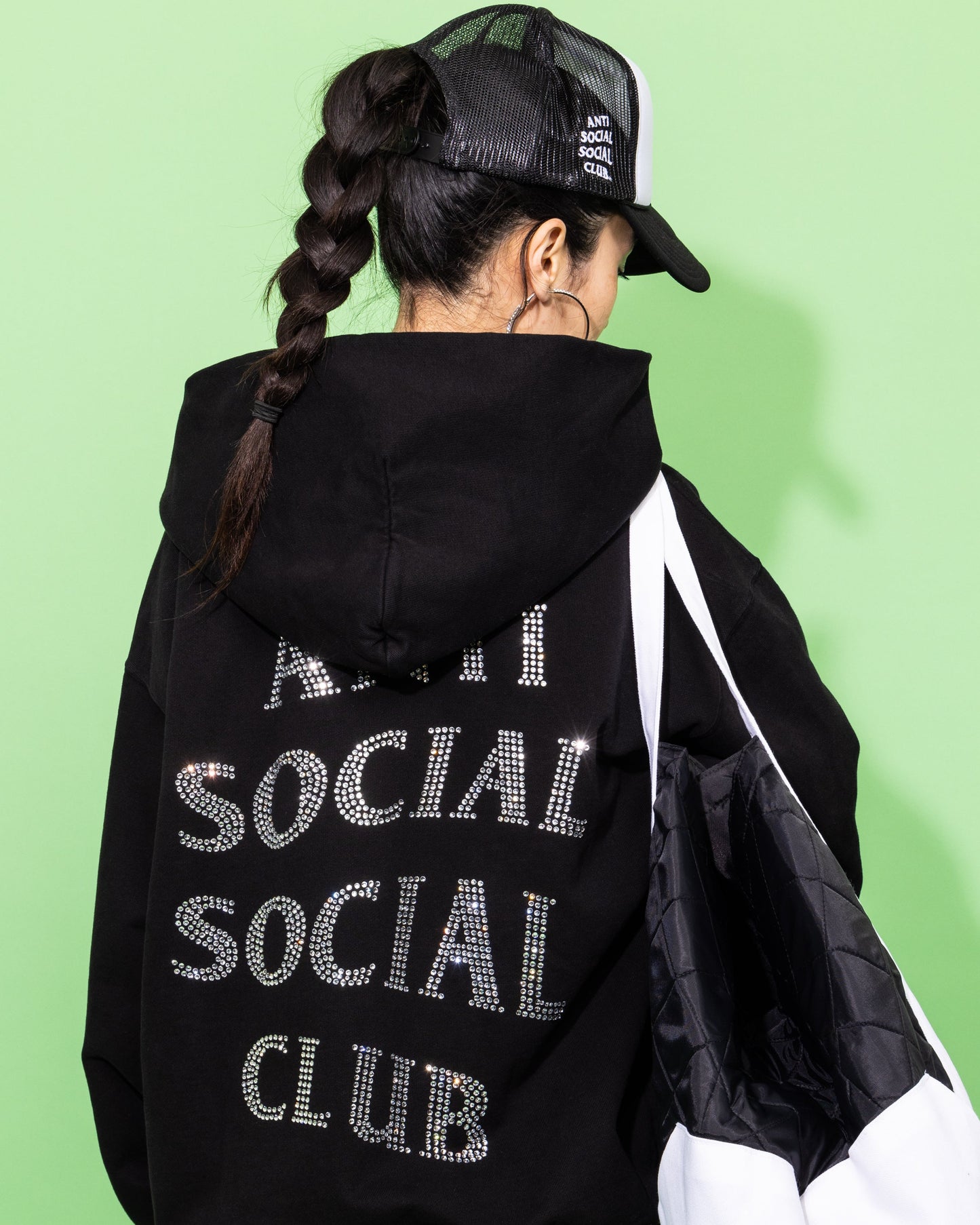 Mind Games Rhinestone Hoodie