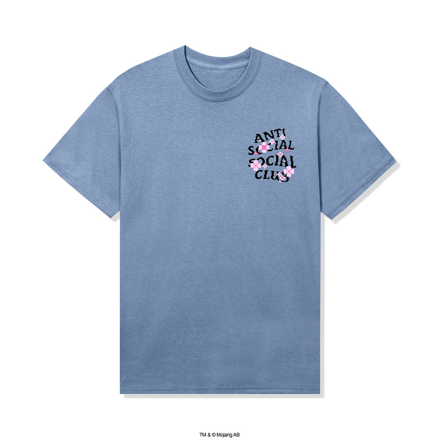 ASSC x Minecraft Cherry Blossom Tee - Storm Blue