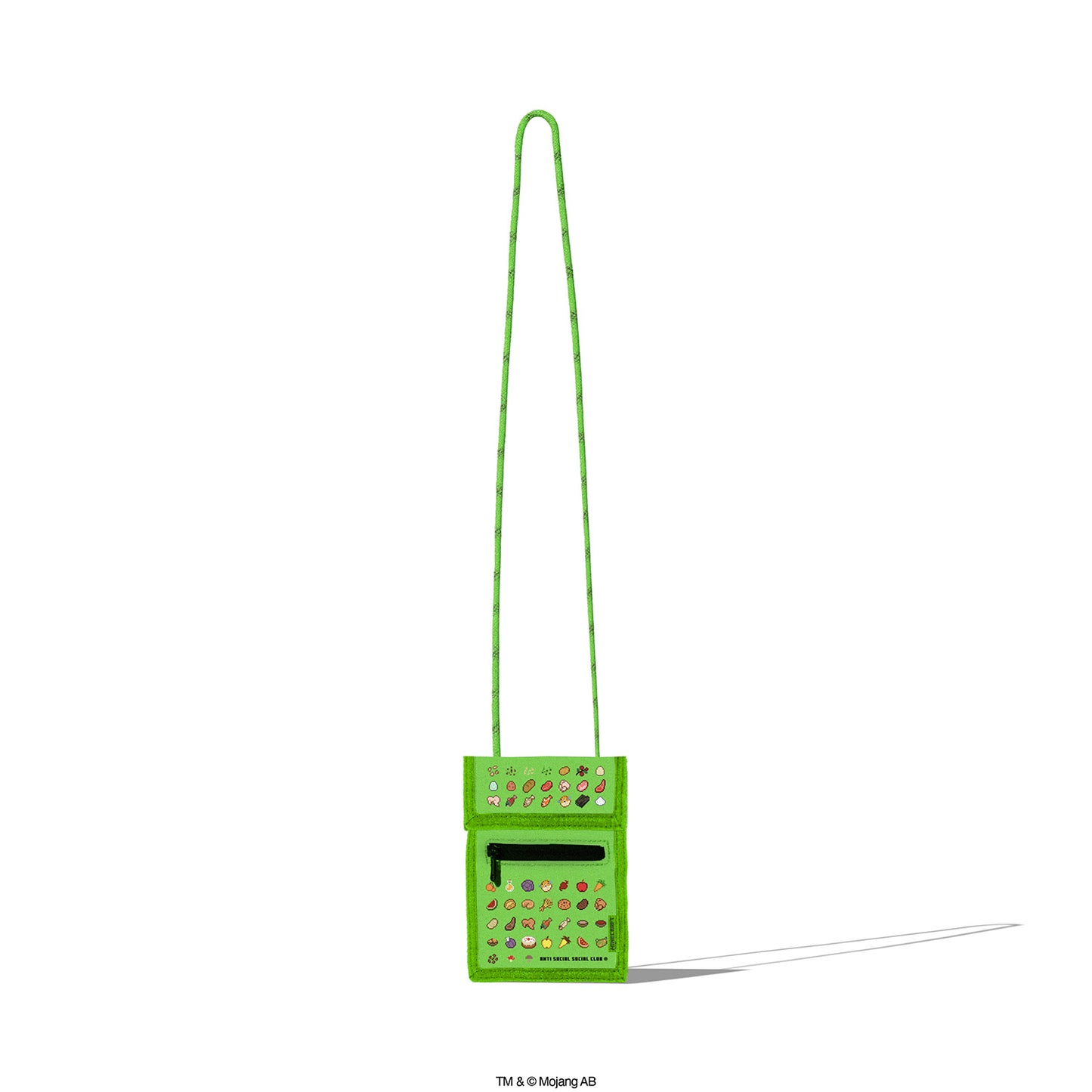 ASSC x Minecraft Neck Wallet - Green