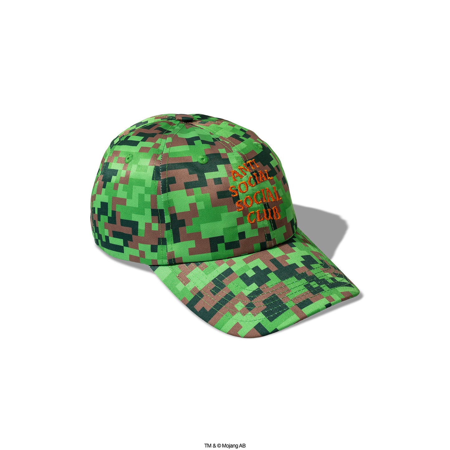 ASSC x Minecraft Pixel Camo 6P Hats - Green