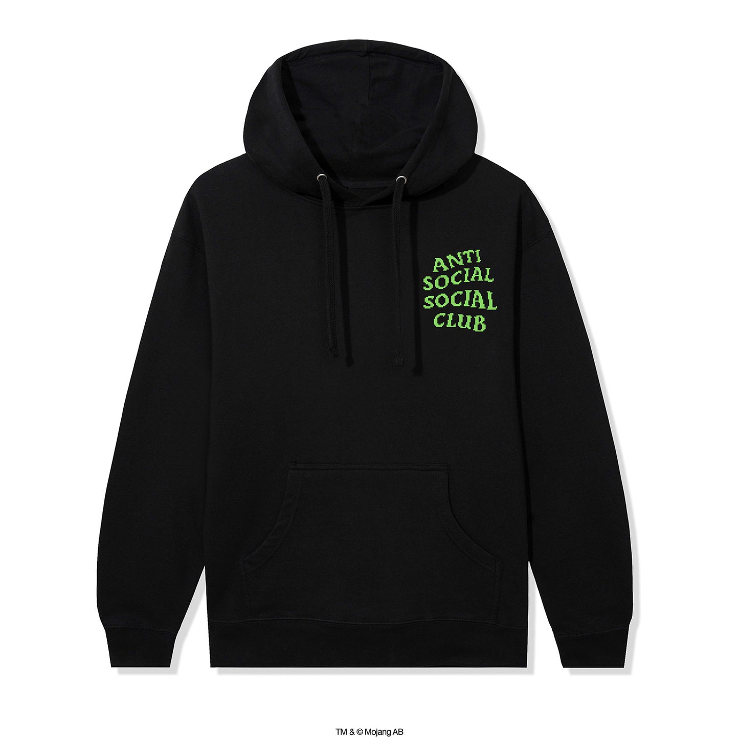 ASSC x Minecraft Pixel Logo Hoodie - Black