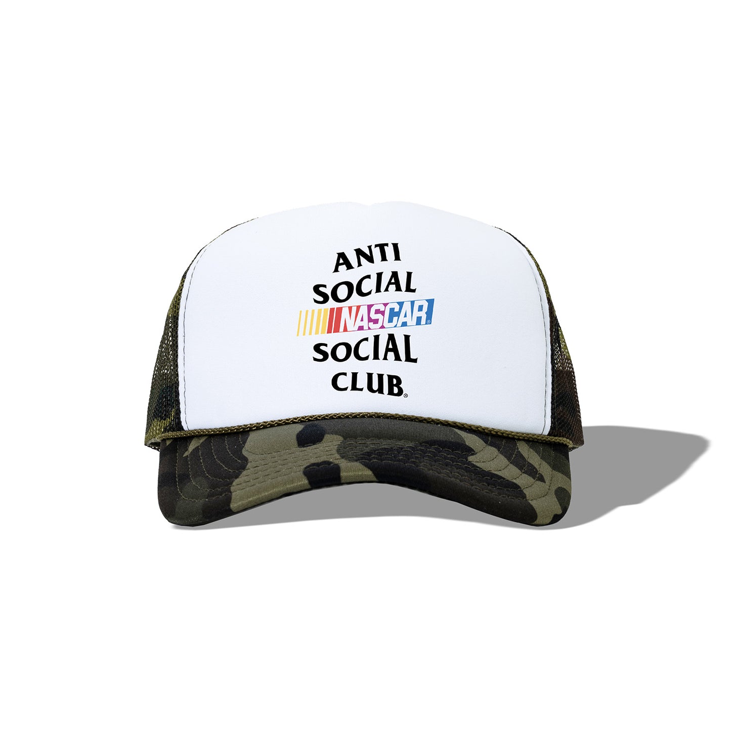 ASSC x Nascar Games Trucker Hat - White/Camo