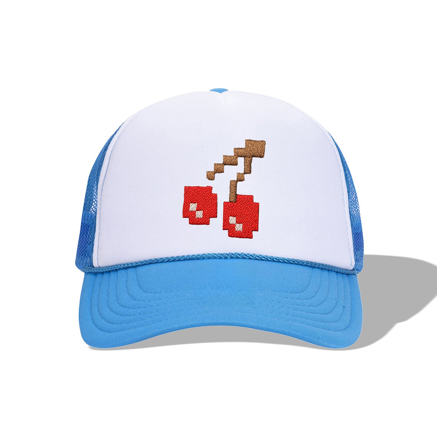 ASSC X Pac Man Cherry Cap - Blue/White