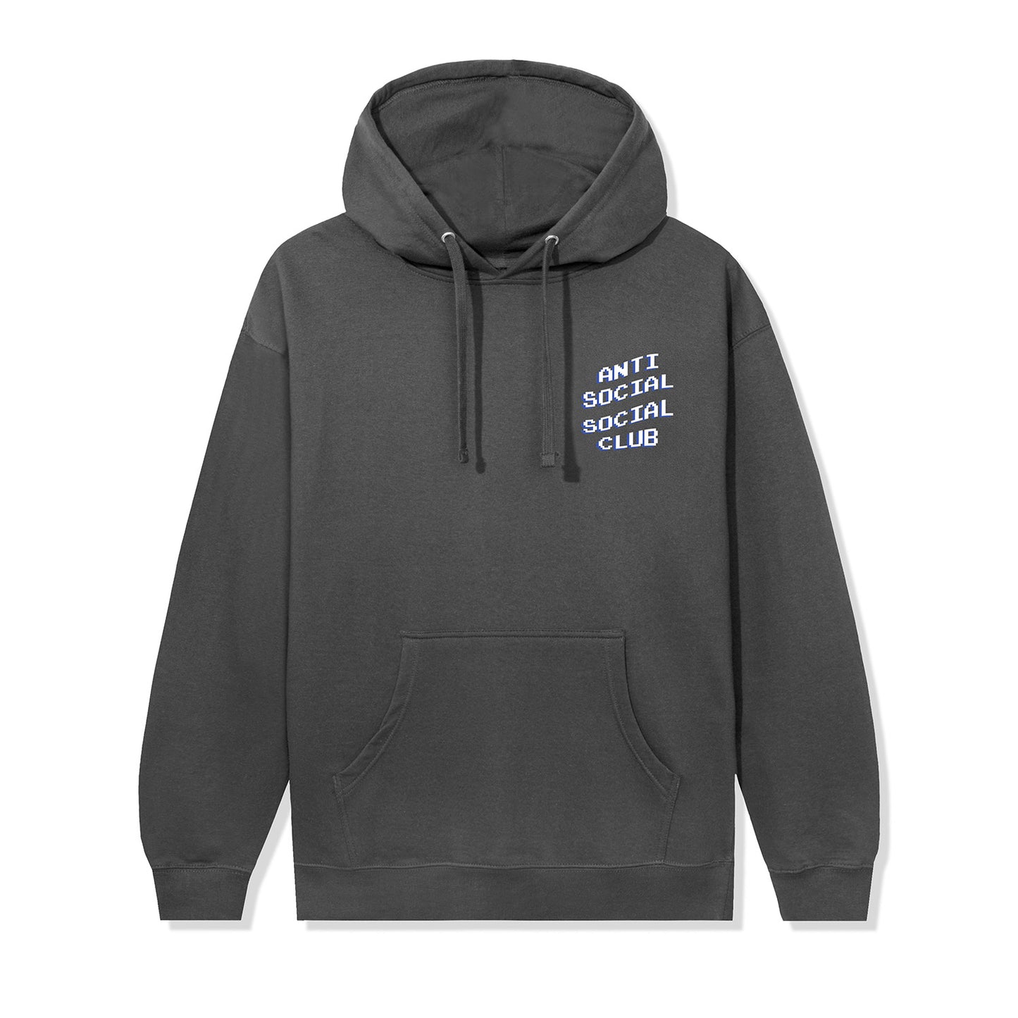 ASSC X Pac Man Pixel Hoodie Charcoal
