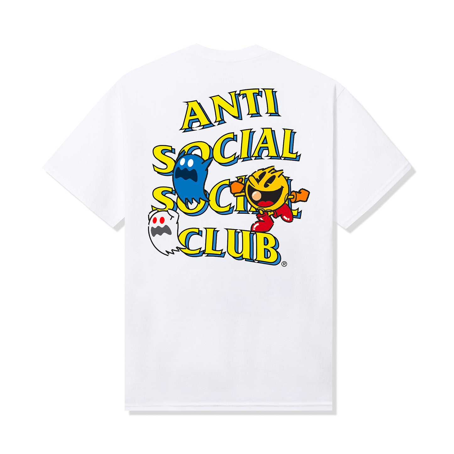 ASSC X Pac Man Run Run Tee - White