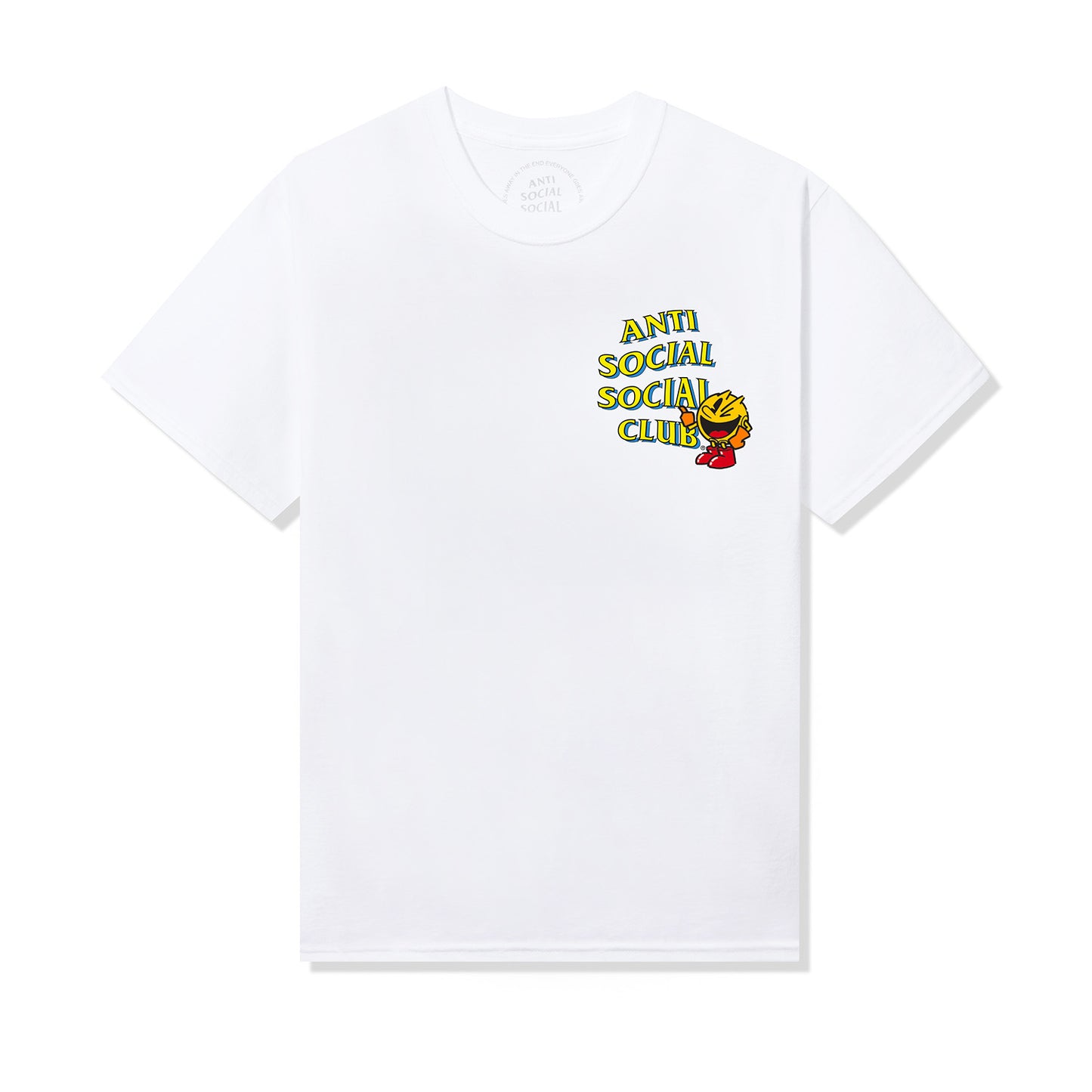 ASSC X Pac Man Run Run Tee - White