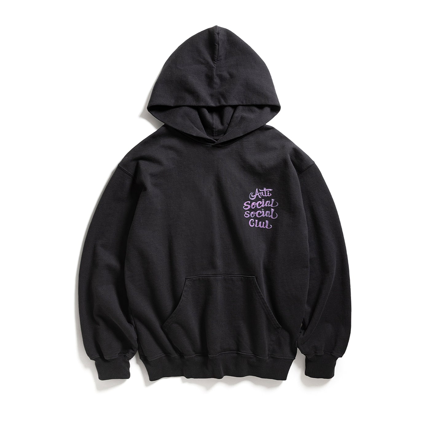 AIRBRUSHED HOODIE - BLACK