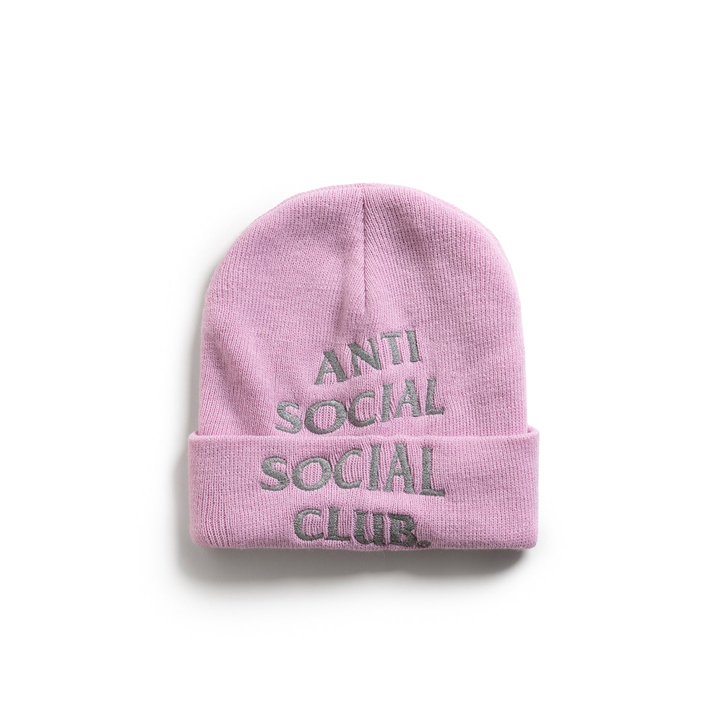 EMBROIDERED BEANIE - PINK