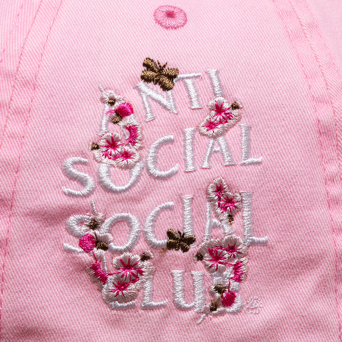 EMBROIDERED CAP - PINK