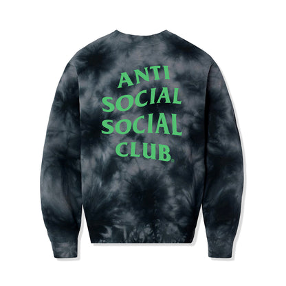 ASSC Alien Crewneck - Black Tie-Dye