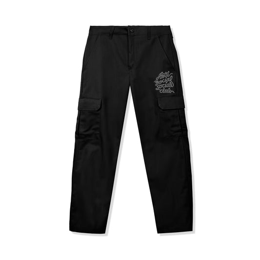 ASSC Western Cargo Work Pants - Black
