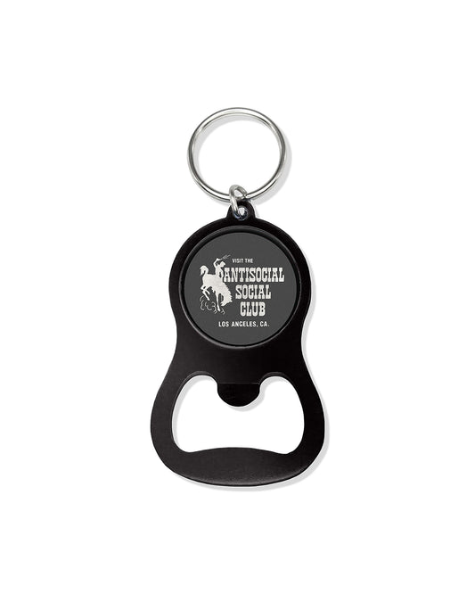 ASSC Bottle Opener Keychain - Black