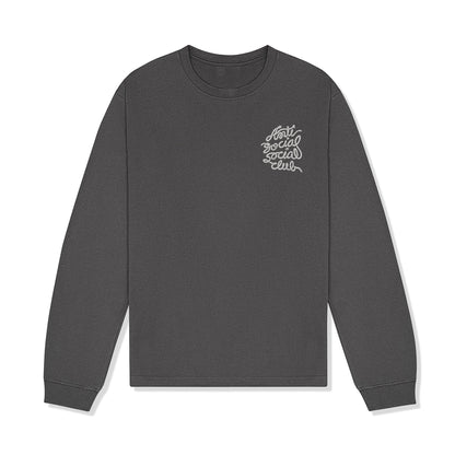 ASSC Lasso Mind Games LS Tee - Asphalt