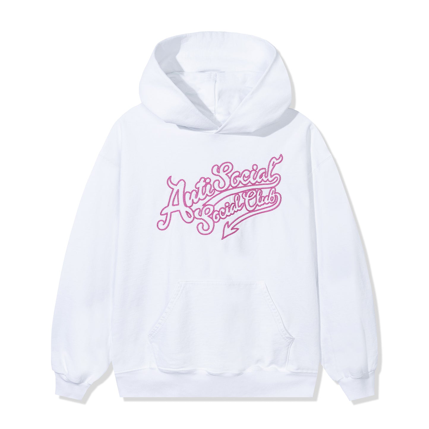 Script Club Hoodie - White