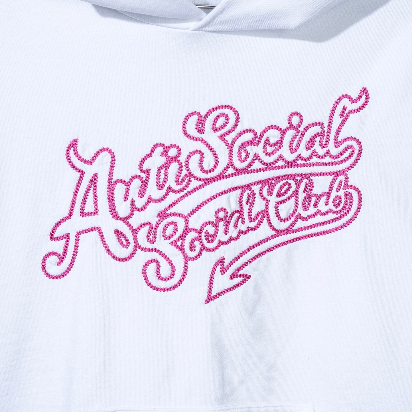 Script Club Hoodie - White