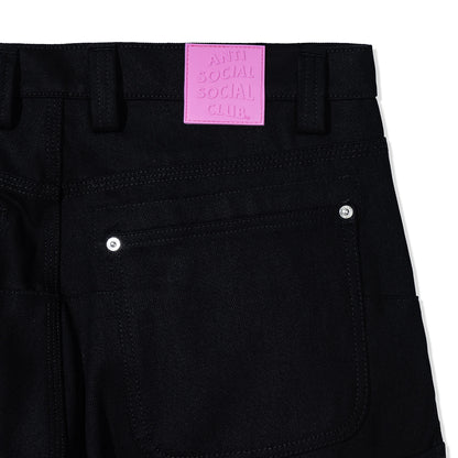Mechanic Pants - Black Raw Denim
