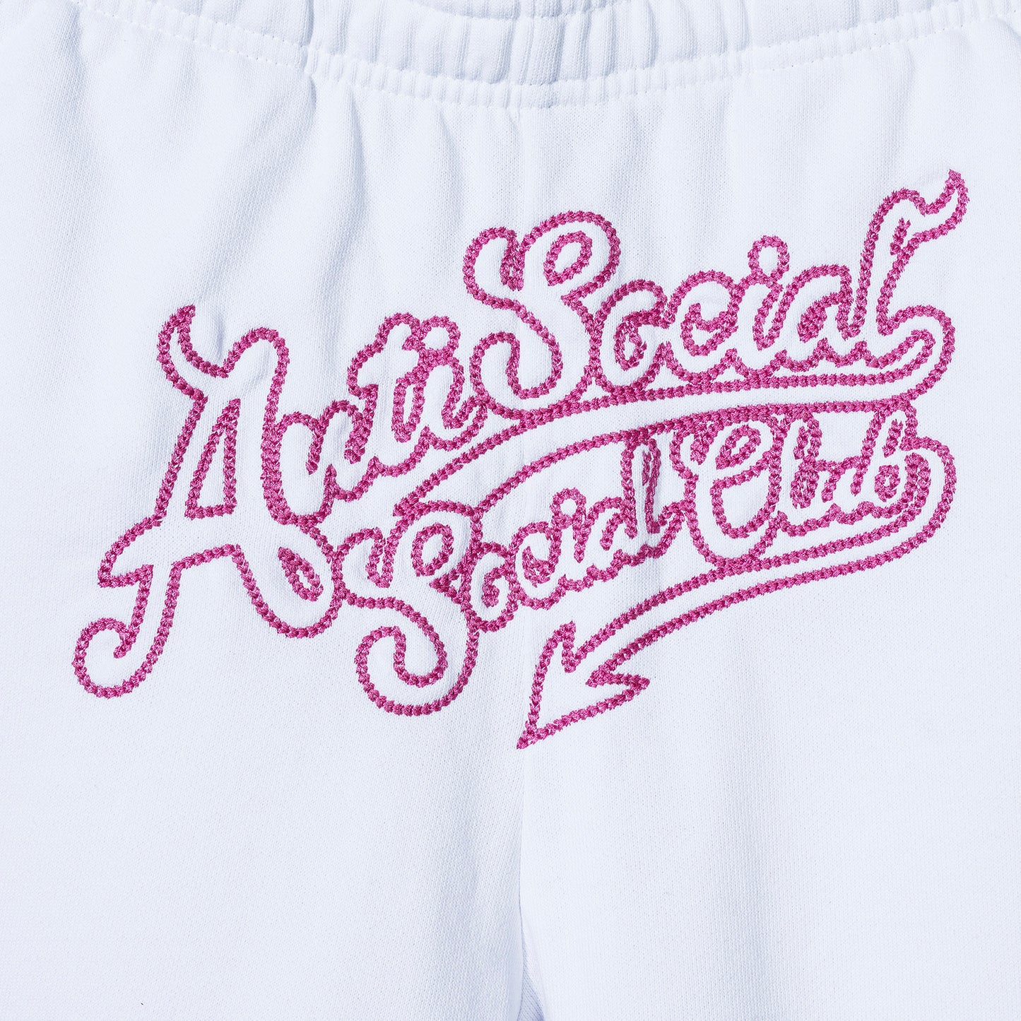 Script Club Sweatpants - White