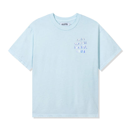 Get Weird Hologram Tee - Sky Blue