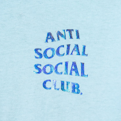 Get Weird Hologram Tee - Sky Blue