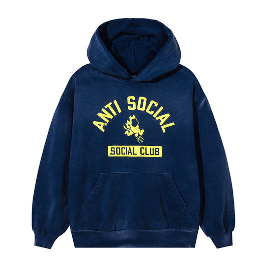Devil's Playground Hoodie - Vintage Wash Navy