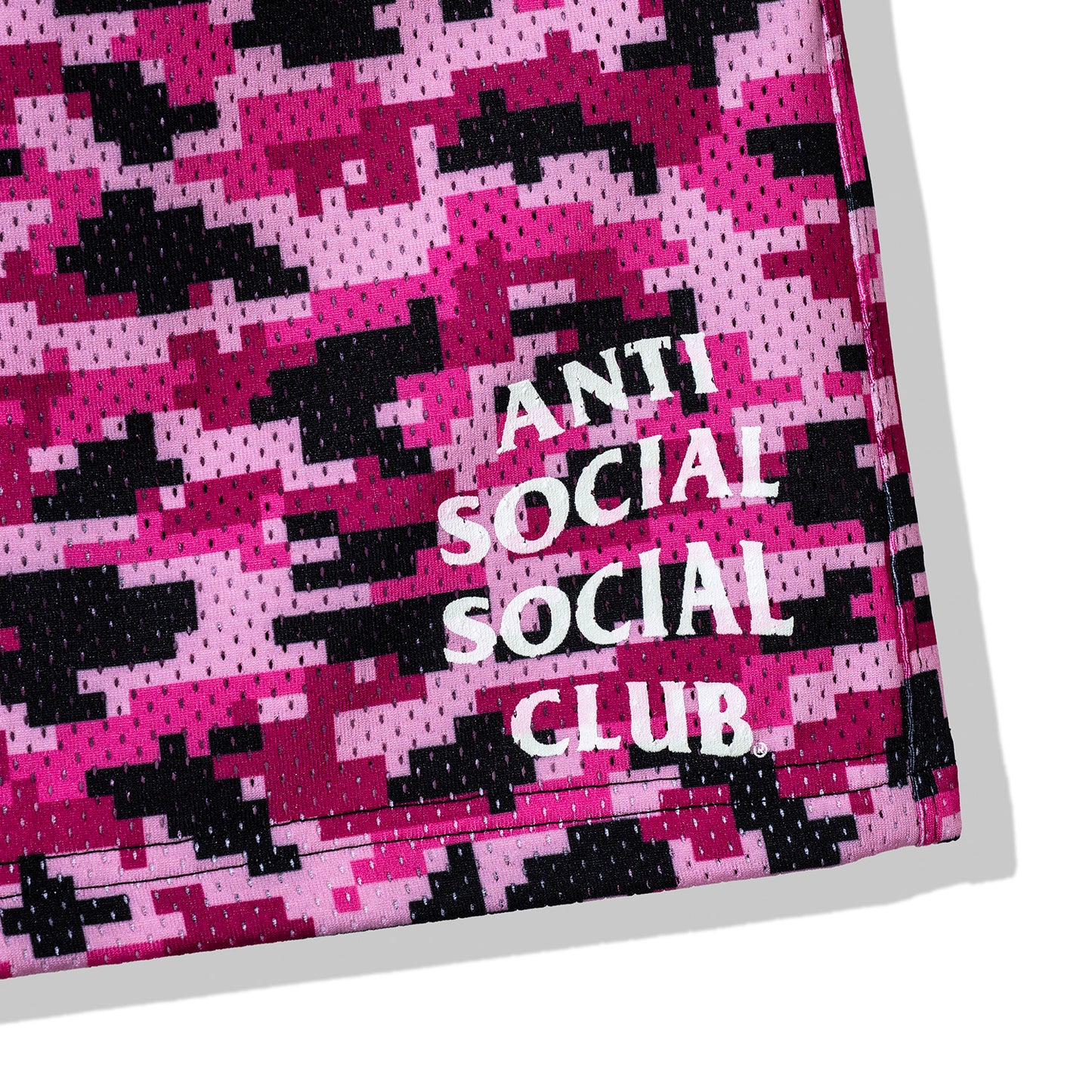 Pixel Camo Shorts - Pink