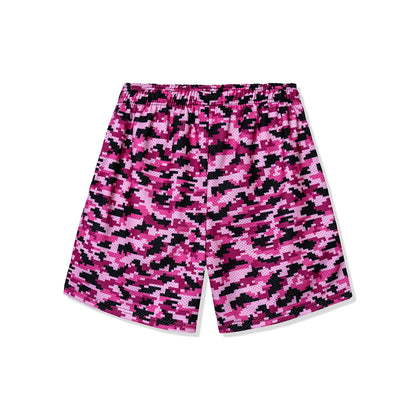 Pixel Camo Shorts - Pink