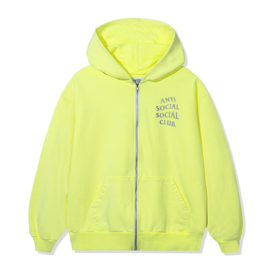 Mind Game Glitter Hoodie - Neon Yellow