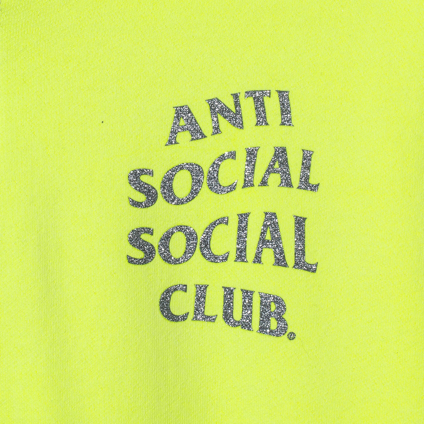 Mind Game Glitter Hoodie - Neon Yellow