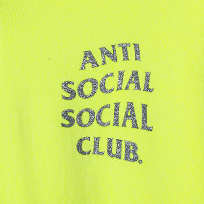 Mind Game Glitter Hoodie - Neon Yellow