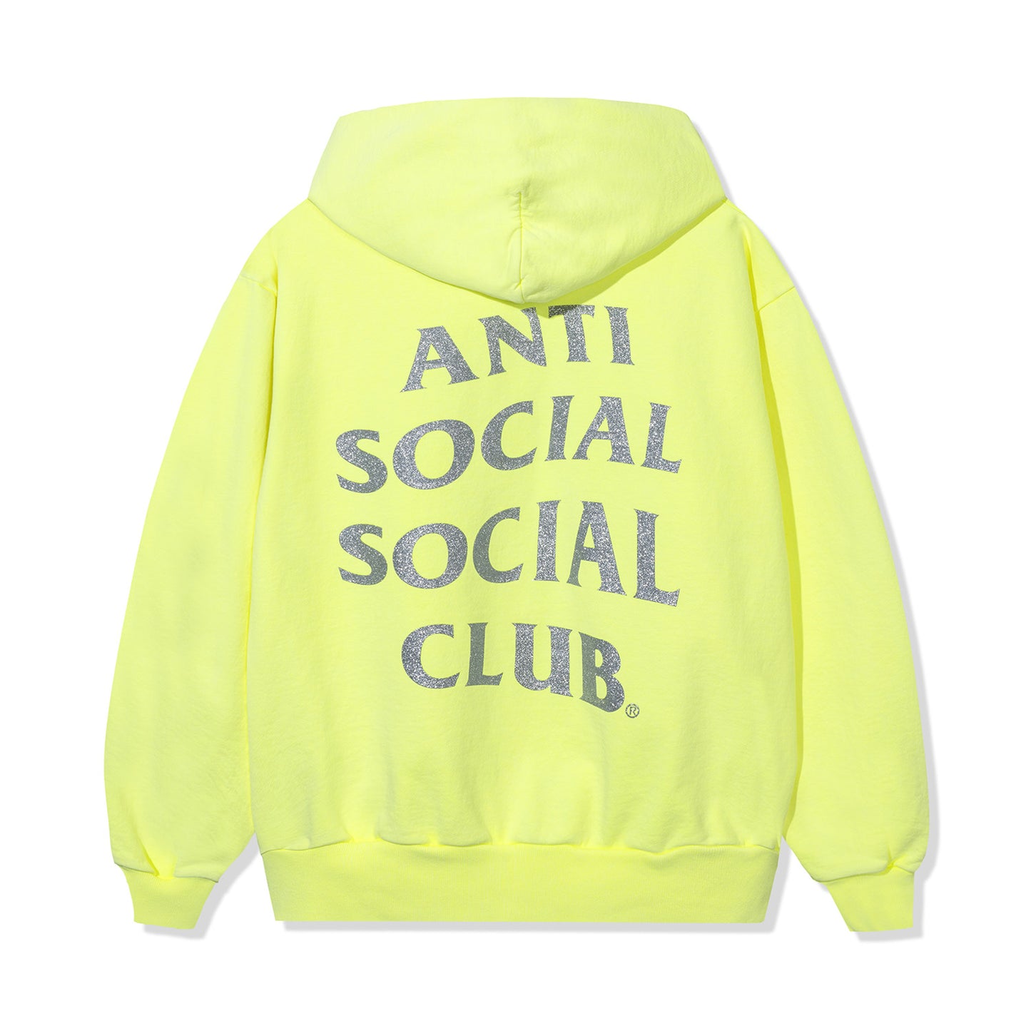 Mind Game Glitter Hoodie - Neon Yellow