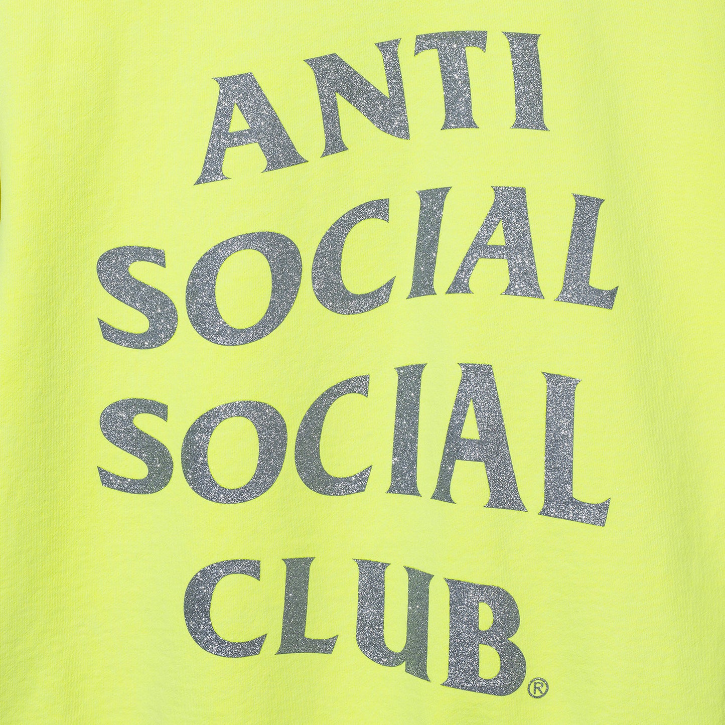 Mind Game Glitter Hoodie - Neon Yellow
