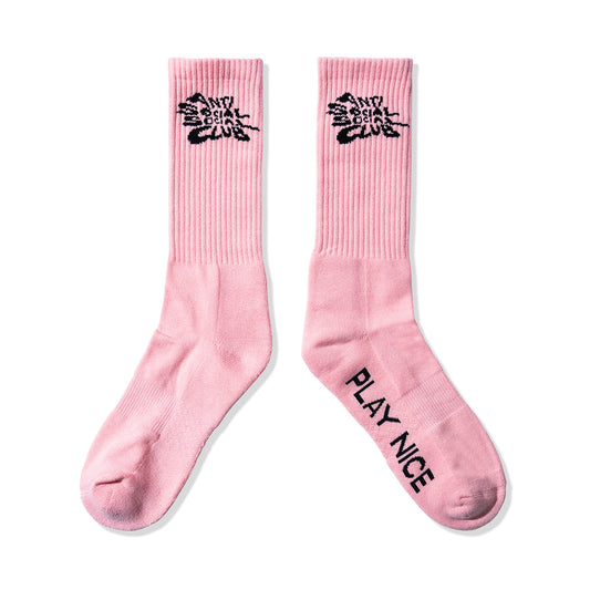 ASSC Strange Days Socks - Pink