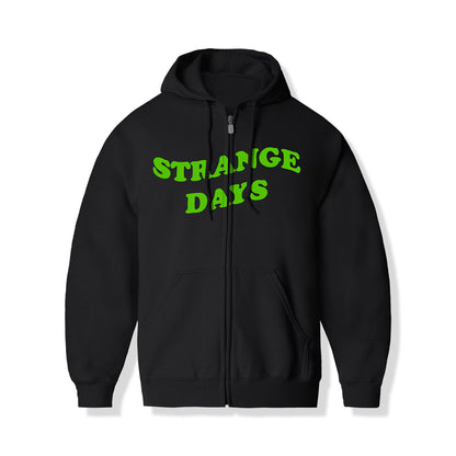 ASSC Strange Days Zip Hoodie - Black