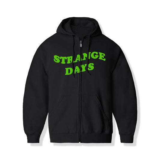 ASSC Strange Days Zip Hoodie - Black
