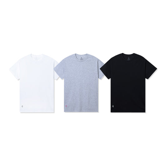 ASSC Mini Logo Undershirt 3-Pack - Multi