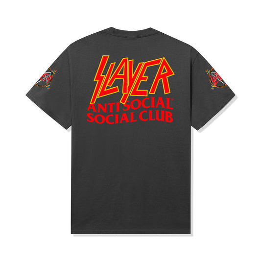 ASSC x Slayer Multi Social Tee - Charcoal
