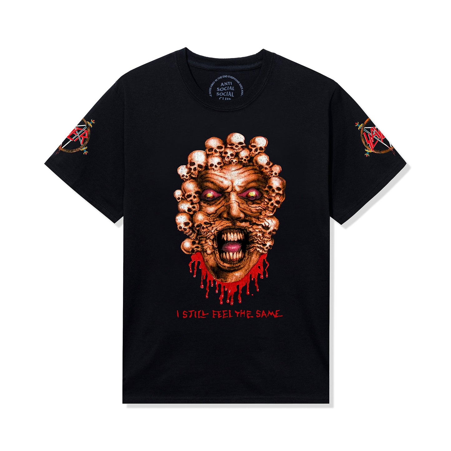ASSC x Slayer Multi Social Tee - Black