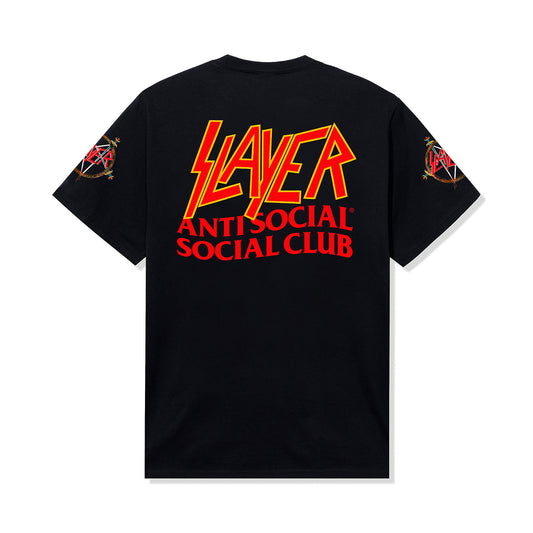 ASSC x Slayer Multi Social Tee - Black