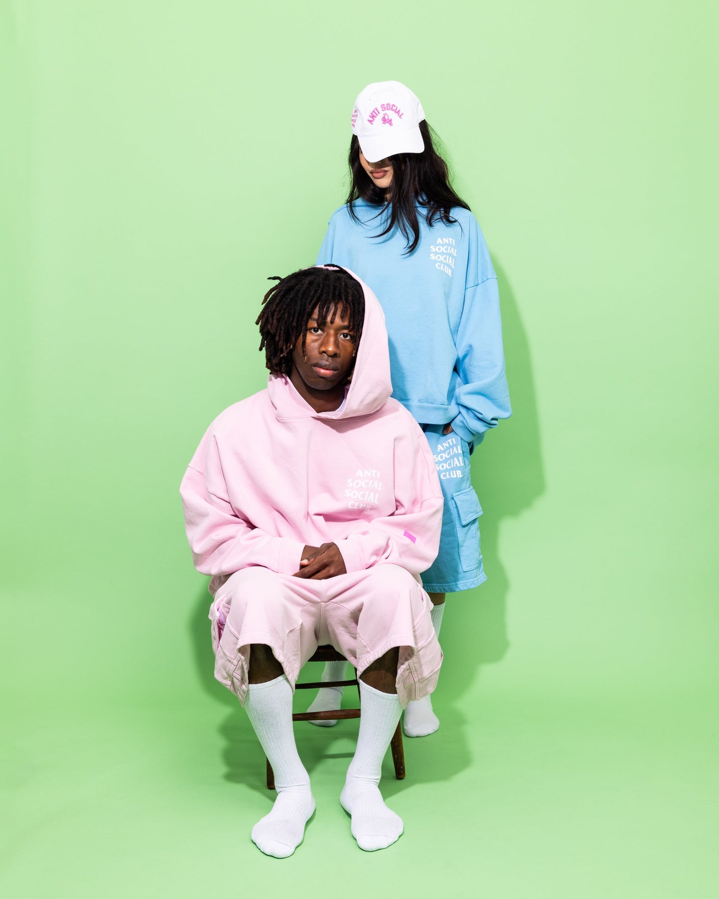 Cozy Hoodie "Oversized" - Pale Pink