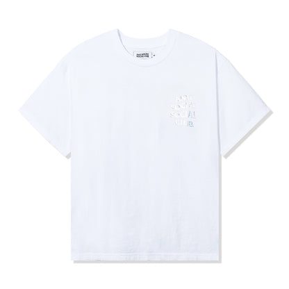 Get Weird Hologram Tee - White