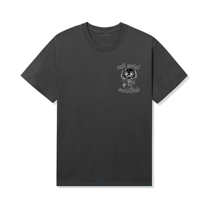 ASSC x Motörhead Social Pig Tee - Charcoal