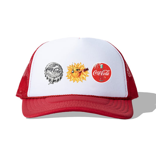 ASSC | Coca-Cola Drink Trucker Hat - Red/White