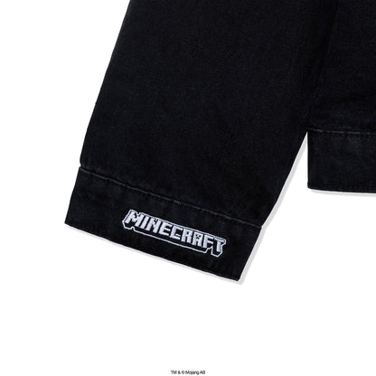 ASSC x Minecraft Cherry Blossom Trucker Jacket - Black